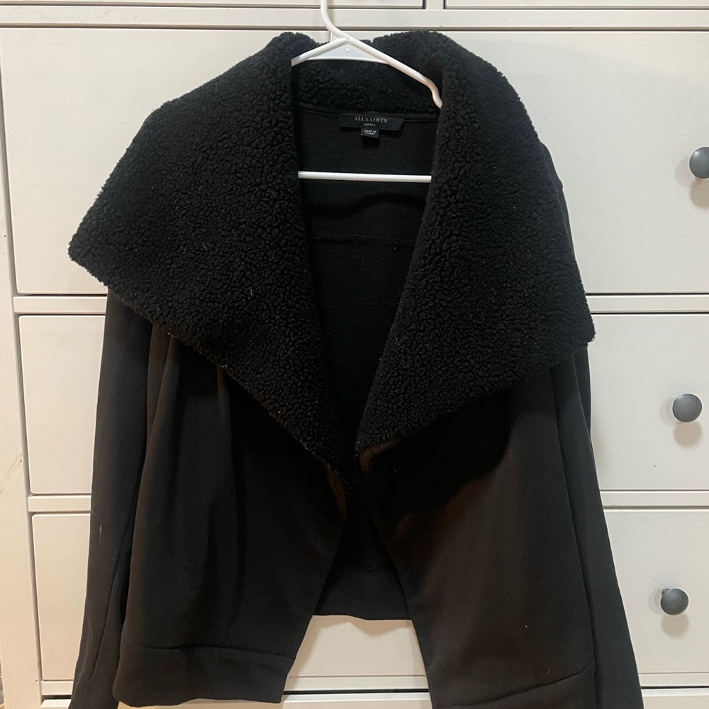 Allsaints sherpa jacket